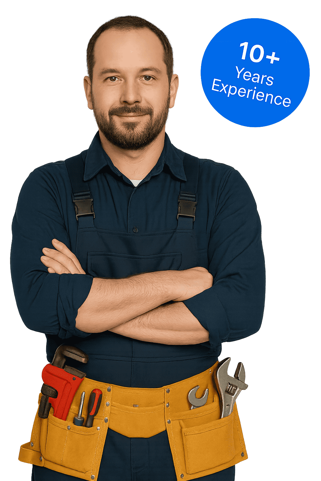 Skilled Plumber with 10 Years Experience